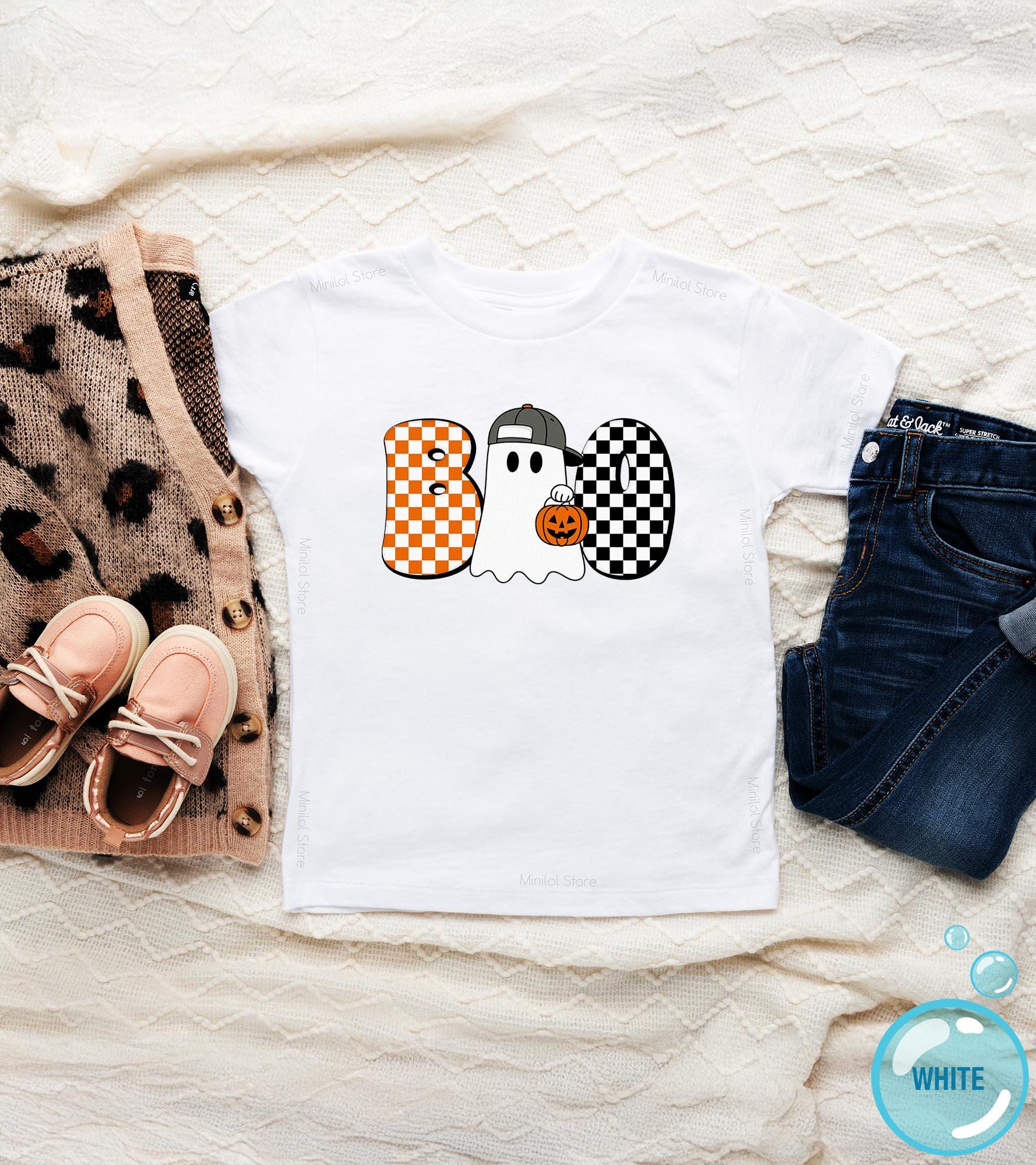 Boo Trick-or-Treat Halloween Toddler Shirt product image 6
