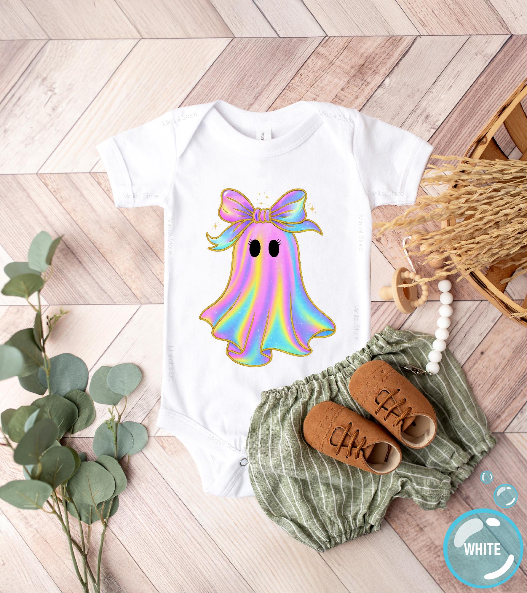 Girls Ghost Halloween Kids Shirt product image 3