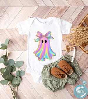 Girls Ghost Halloween Kids Shirt product image 3