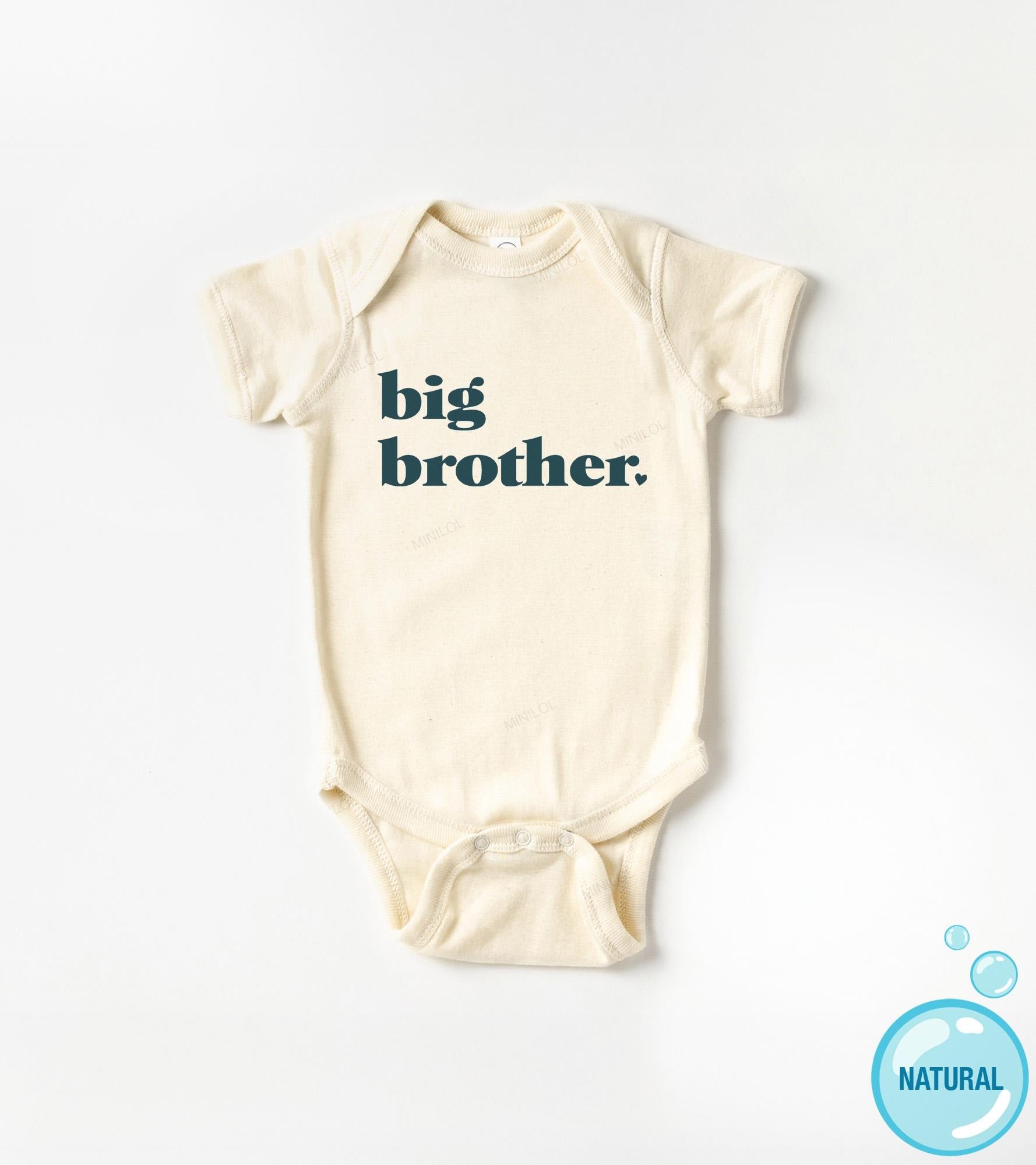 Close-up of the Big Brother baby announcement design