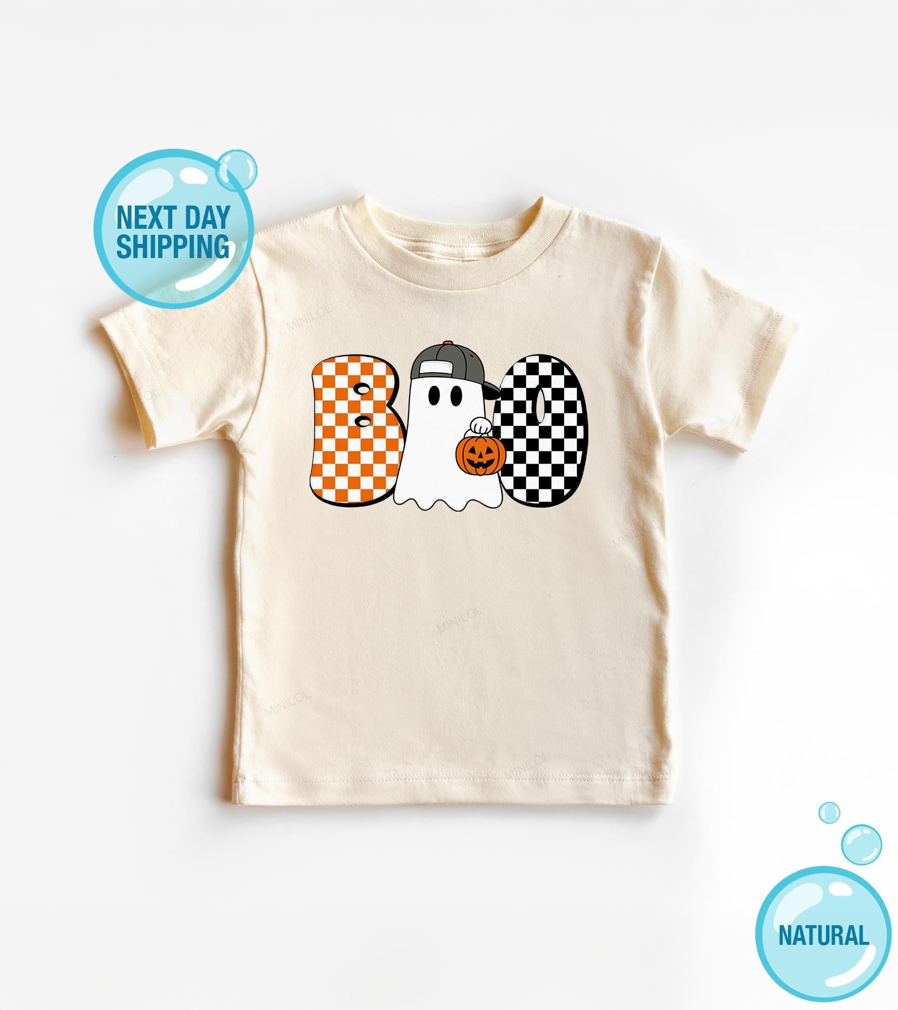 Boo Trick-or-Treat Halloween Toddler Shirt product image 1
