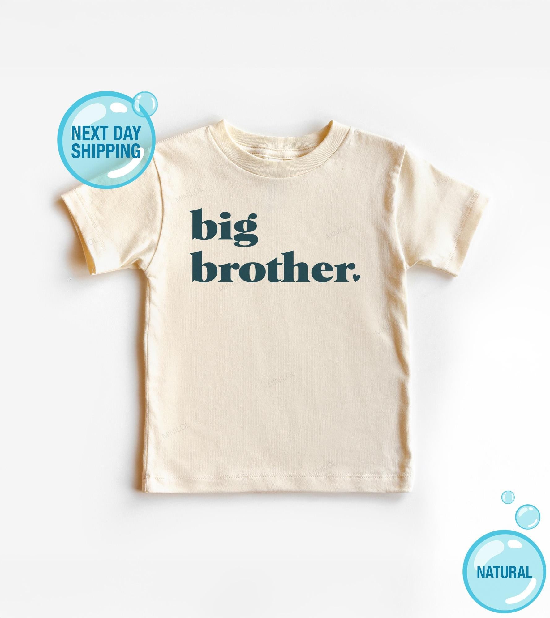 Main pregnancy announcement product mockup for Big Brother Pregnancy Announcement Sibling Reveal Shirt – Style 4