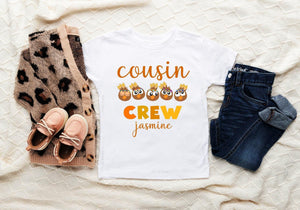 Personalized Cousin Crew Thanksgiving Shirt product image 1