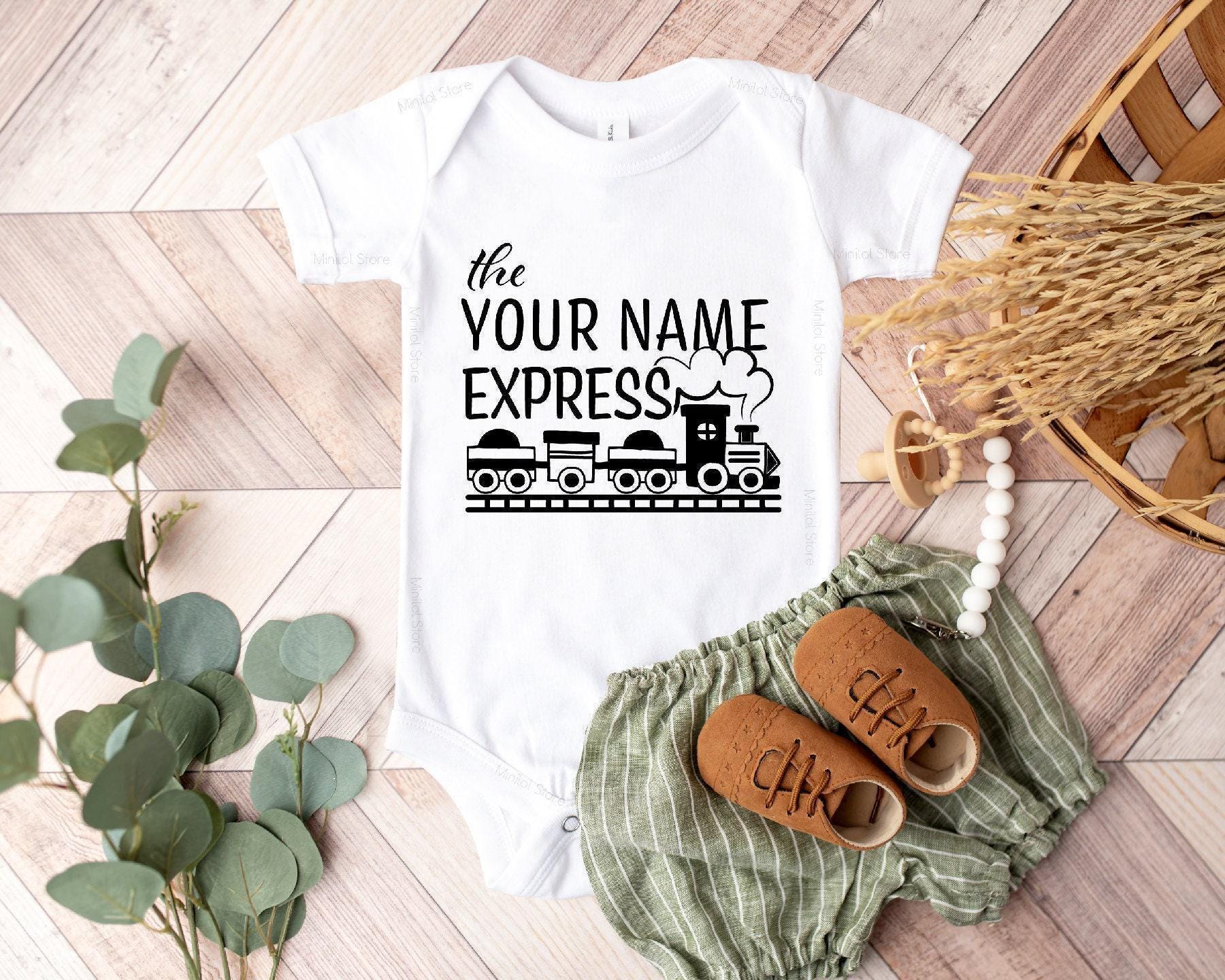Personalized Train Birthday Kids Shirt birthday product image 3