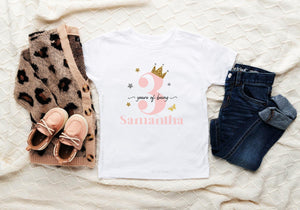 3rd Birthday Three Quarter Kids Shirt birthday product image 5