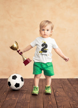 Construction Second Birthday Kids Shirt birthday product image 6
