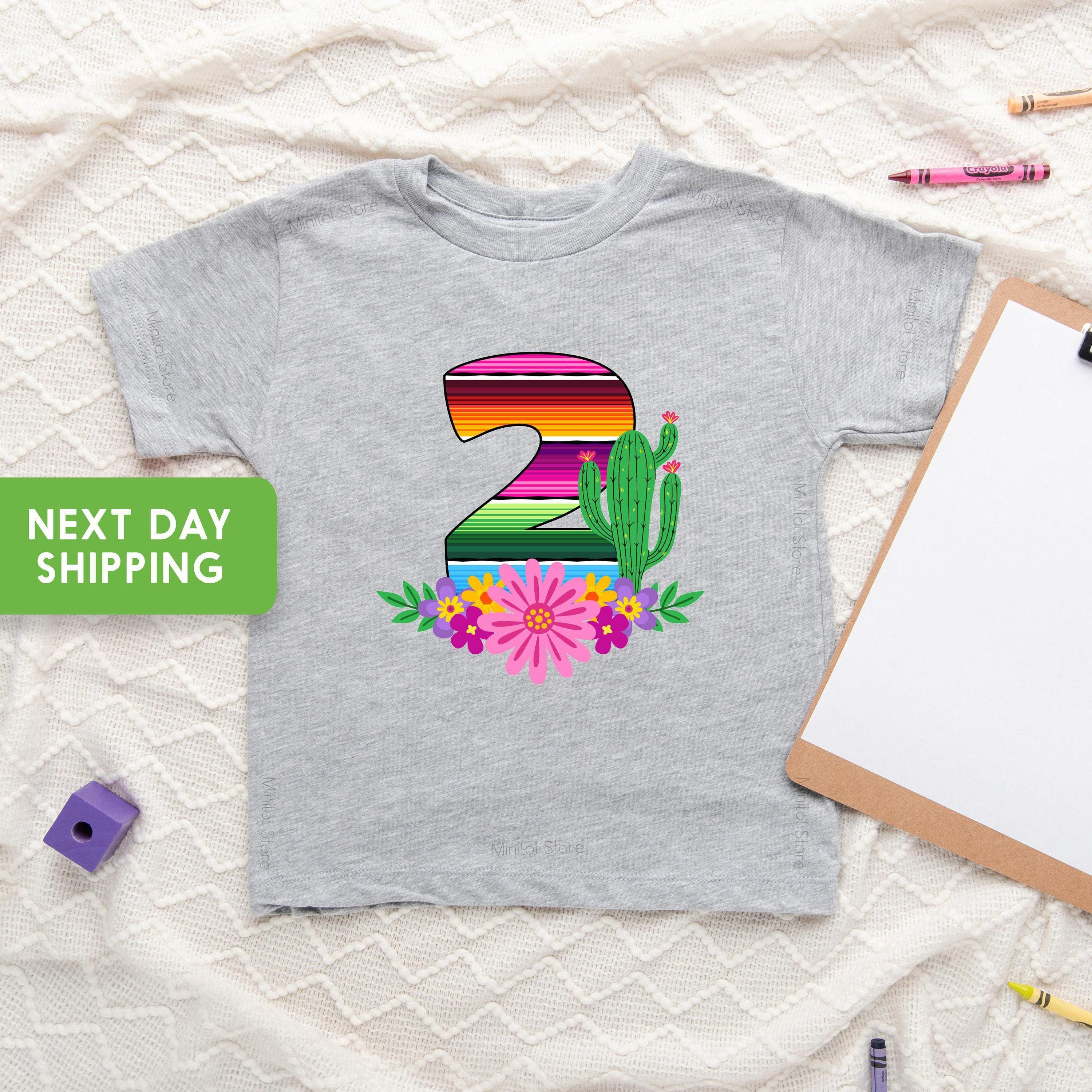 Fiesta Second Birthday Kids Shirt birthday product image 3