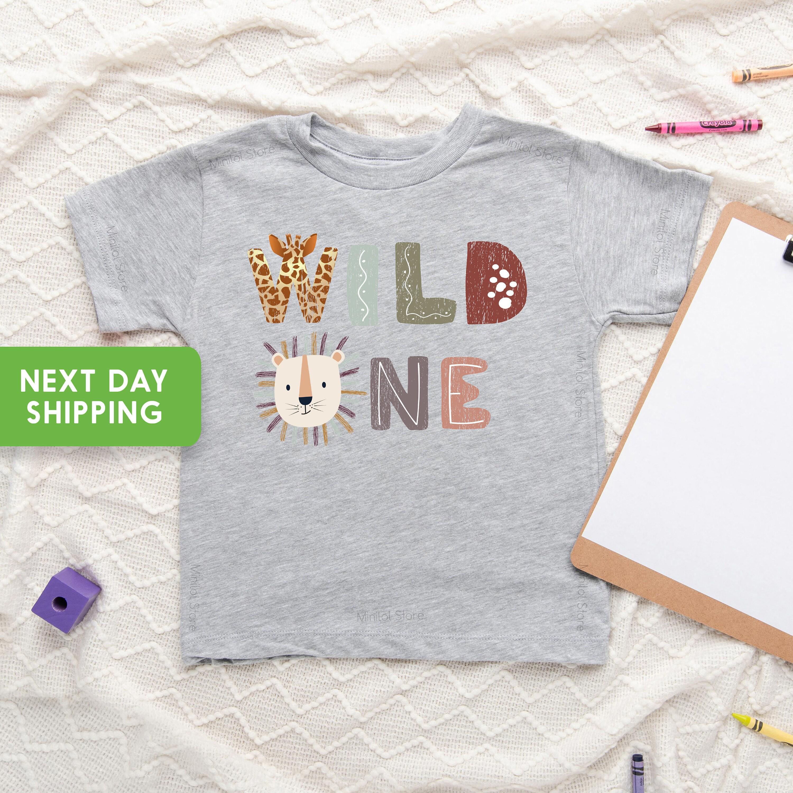 Wild One Safari First Birthday Shirt birthday product image 6