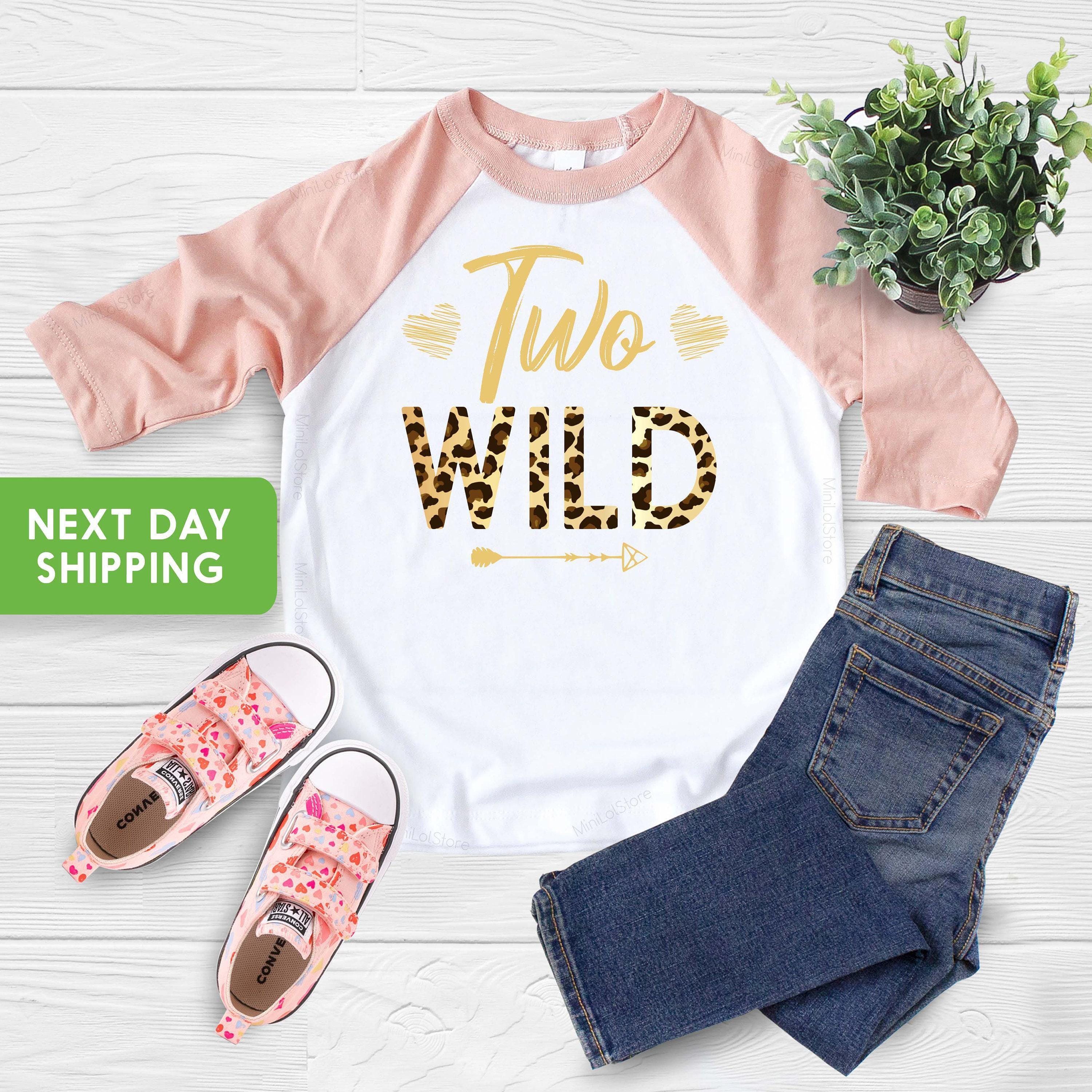 Two Wild Jungle Second Birthday Shirt birthday product image 1