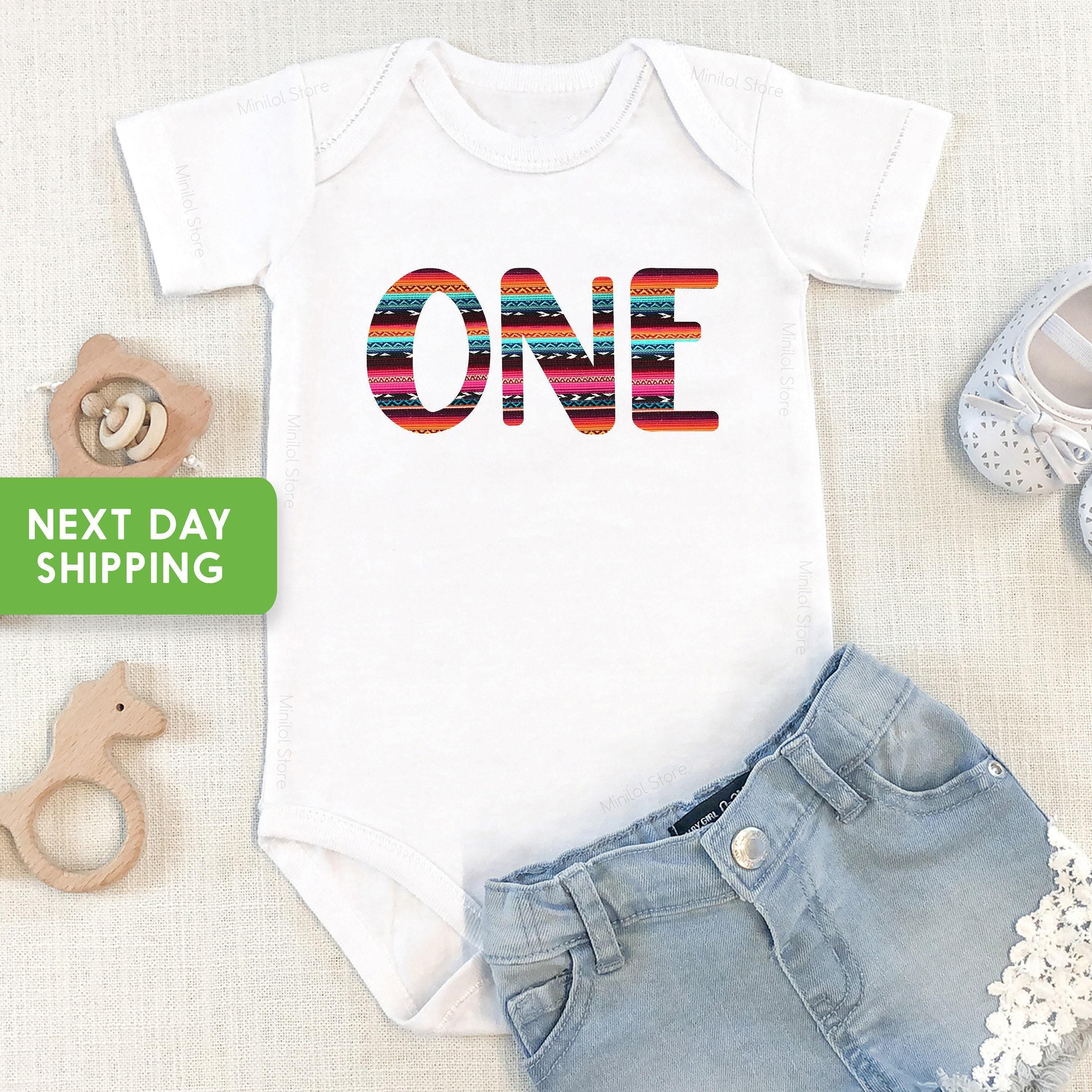 Serape Fiesta First Birthday Shirt birthday product image 1