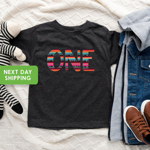 Serape Fiesta First Birthday Shirt birthday product image 5