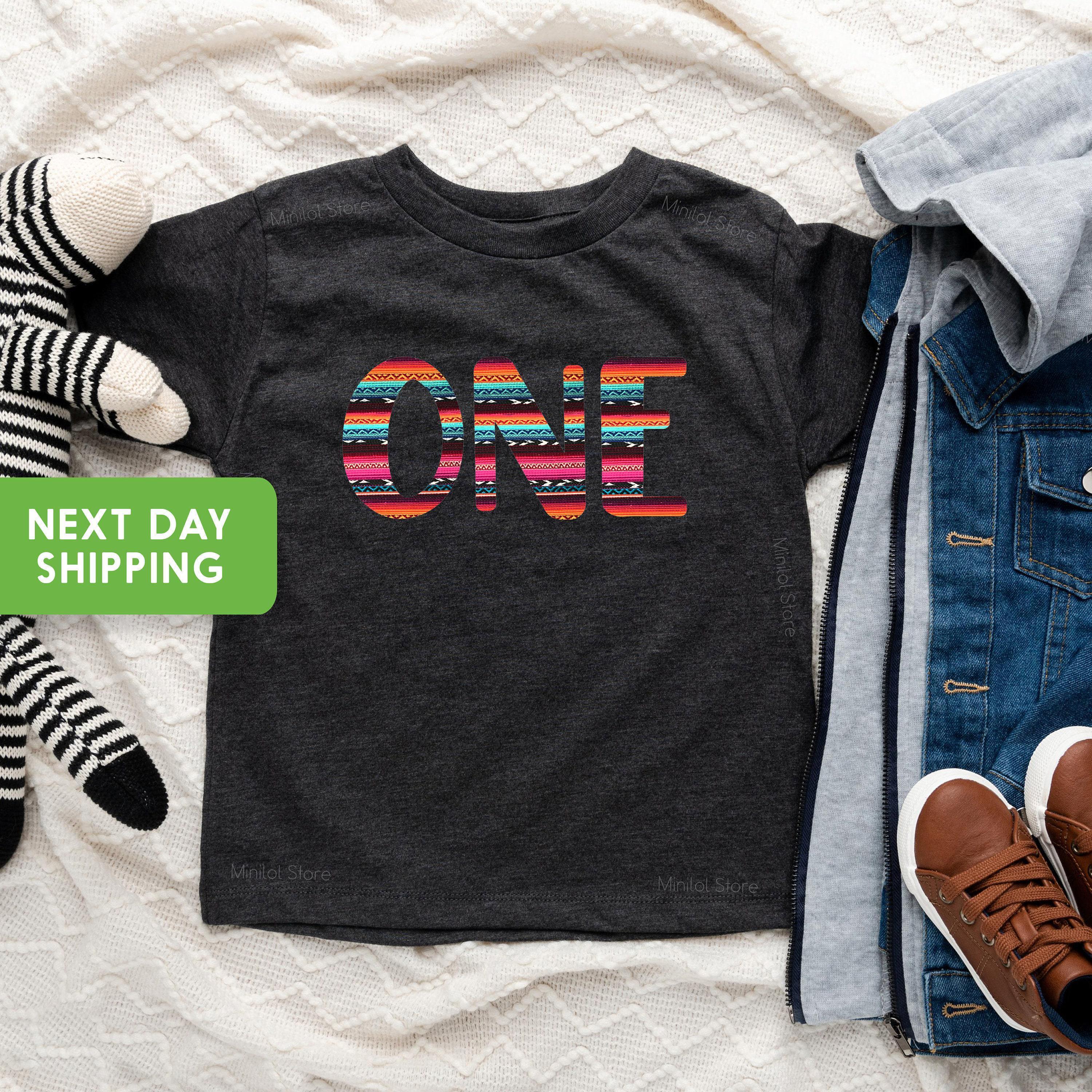Serape Fiesta First Birthday Shirt birthday product image 5