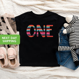 Serape Fiesta First Birthday Shirt birthday product image 6