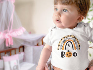 Available garment styles for Boo Rainbow Halloween Kids Shirt
