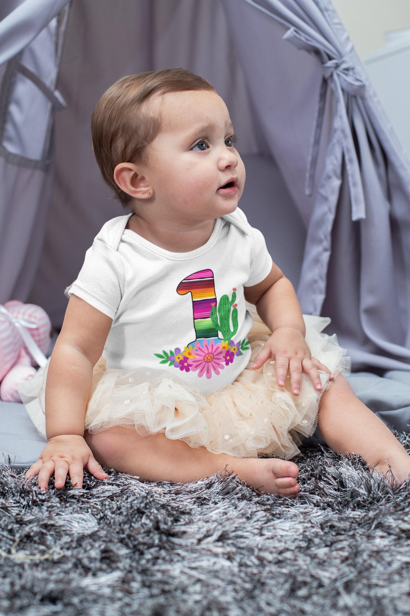 Fiesta First Birthday Baby & Kids Shirt birthday product image 5