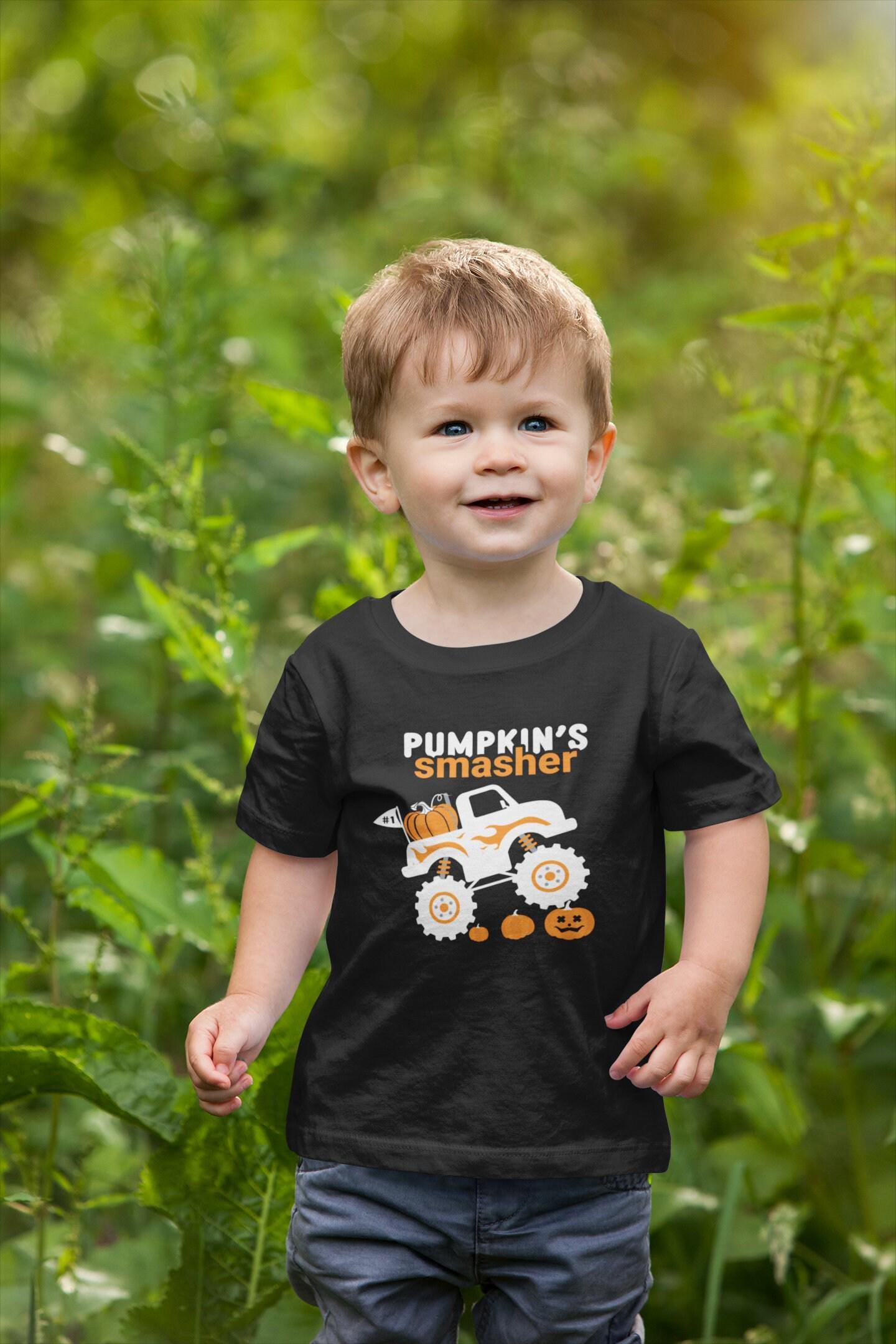 Available garment styles for Pumpkin Smasher Monster Truck Halloween Baby Onesie®