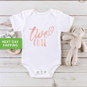Two Cute Second Birthday Shirt birthday product image 5