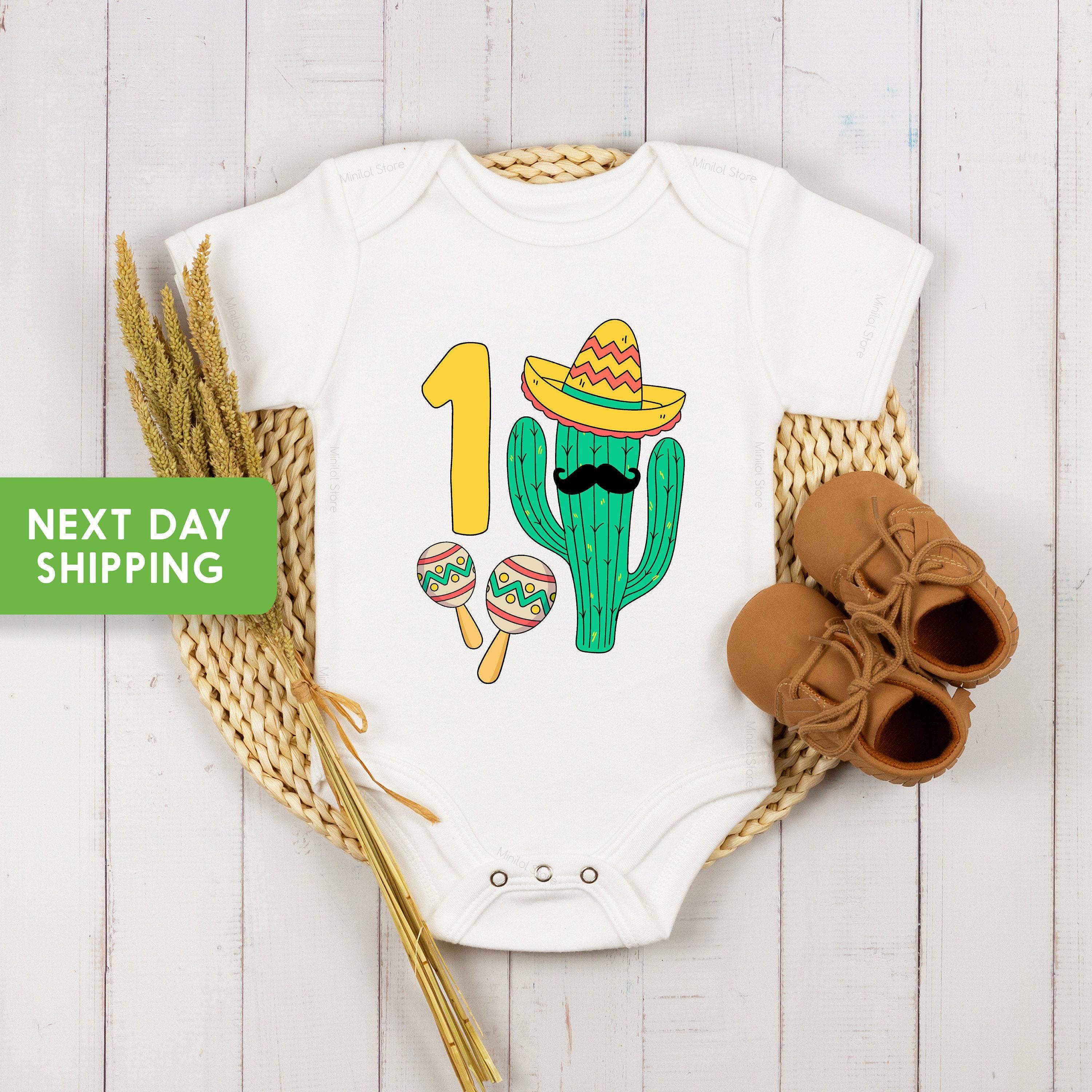 Fiesta Cactus First Birthday Shirt birthday product image 3