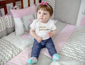 Seasonal apparel color chart for Halloween Thanksgiving Pumpkin Baby Onesie® & Kids Shirt