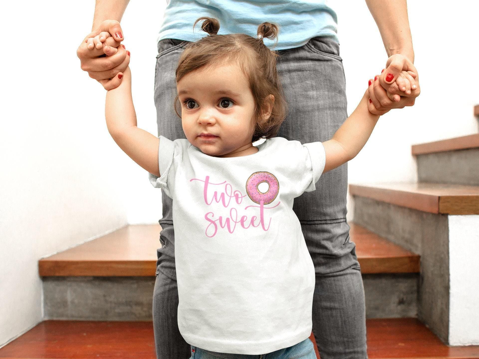 Two Sweet Donut Second Birthday Shirt birthday product image 6