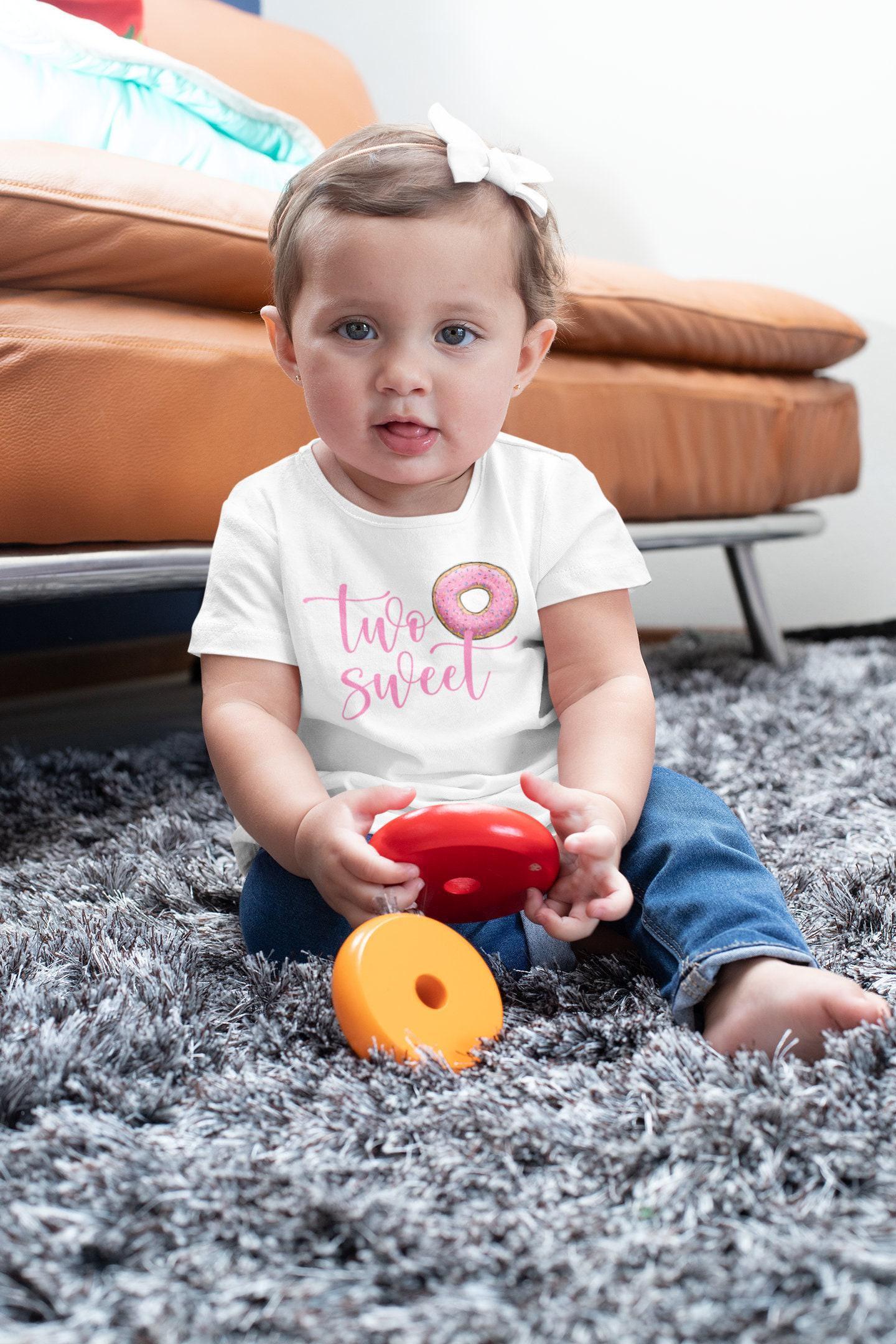 Two Sweet Donut Second Birthday Shirt birthday product image 7