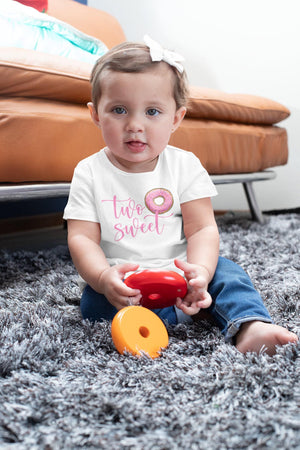 Two Sweet Donut Second Birthday Shirt birthday product image 7