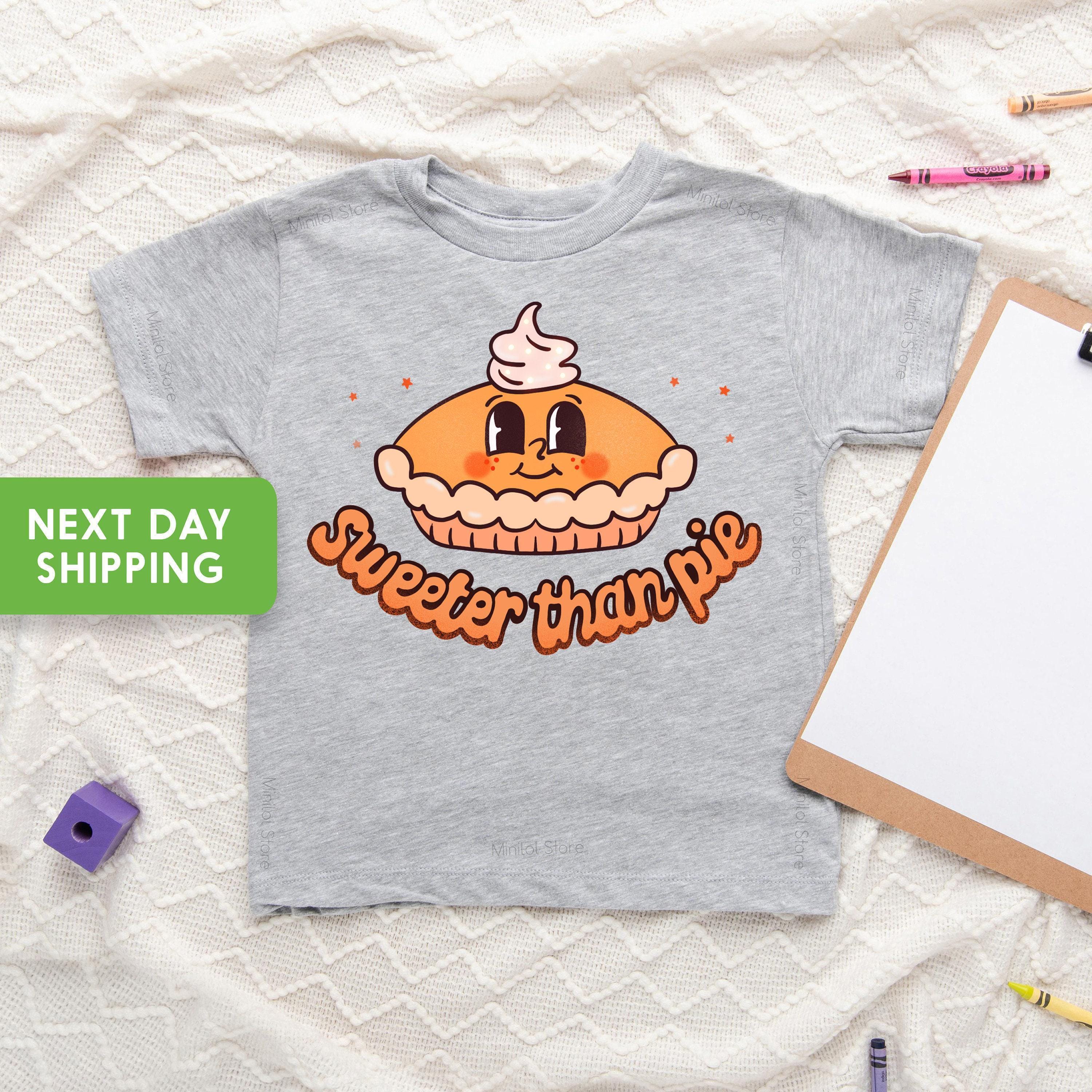 Sweeter Than Pie Thanksgiving Kids Shirt product image 4