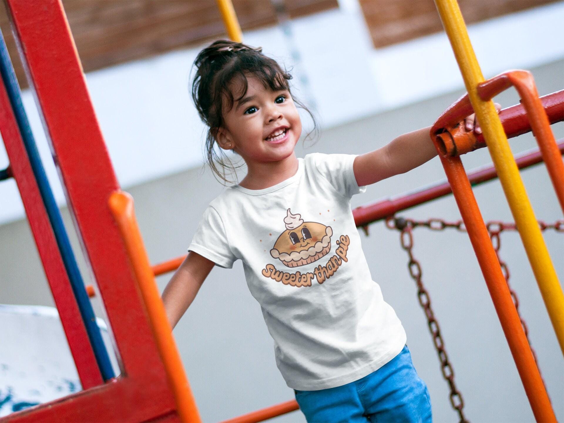 Sweeter Than Pie Thanksgiving Kids Shirt product image 6