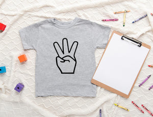 Classic Third Birthday Kids Shirt birthday product image 4