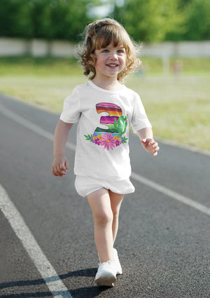 Fiesta Third Birthday Kids Shirt birthday product image 6
