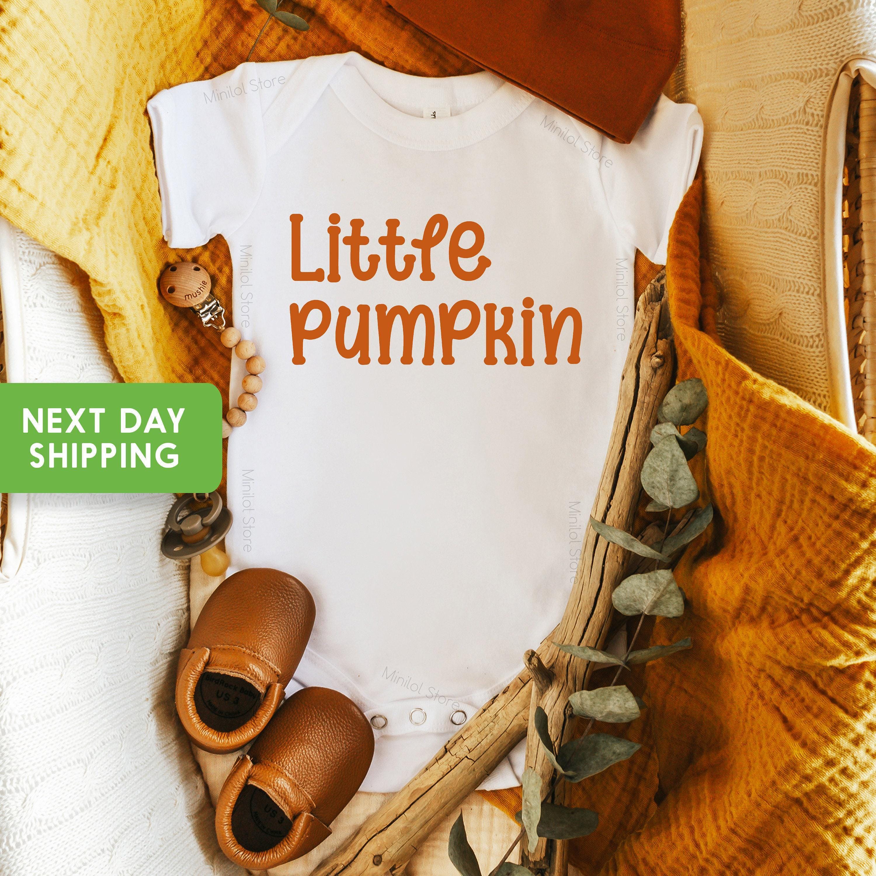 Little Pumpkin Fall Baby Onesie® product image 1