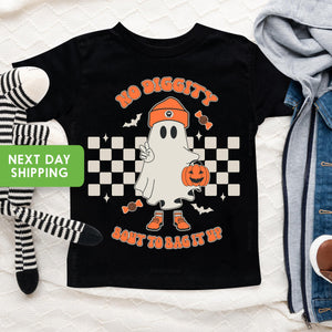 No Diggity Ghost Halloween Kids Shirt product image 2