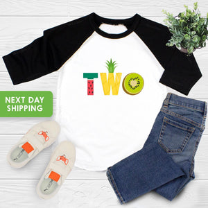 Twotti Frutti Second Birthday Shirt birthday product image 3