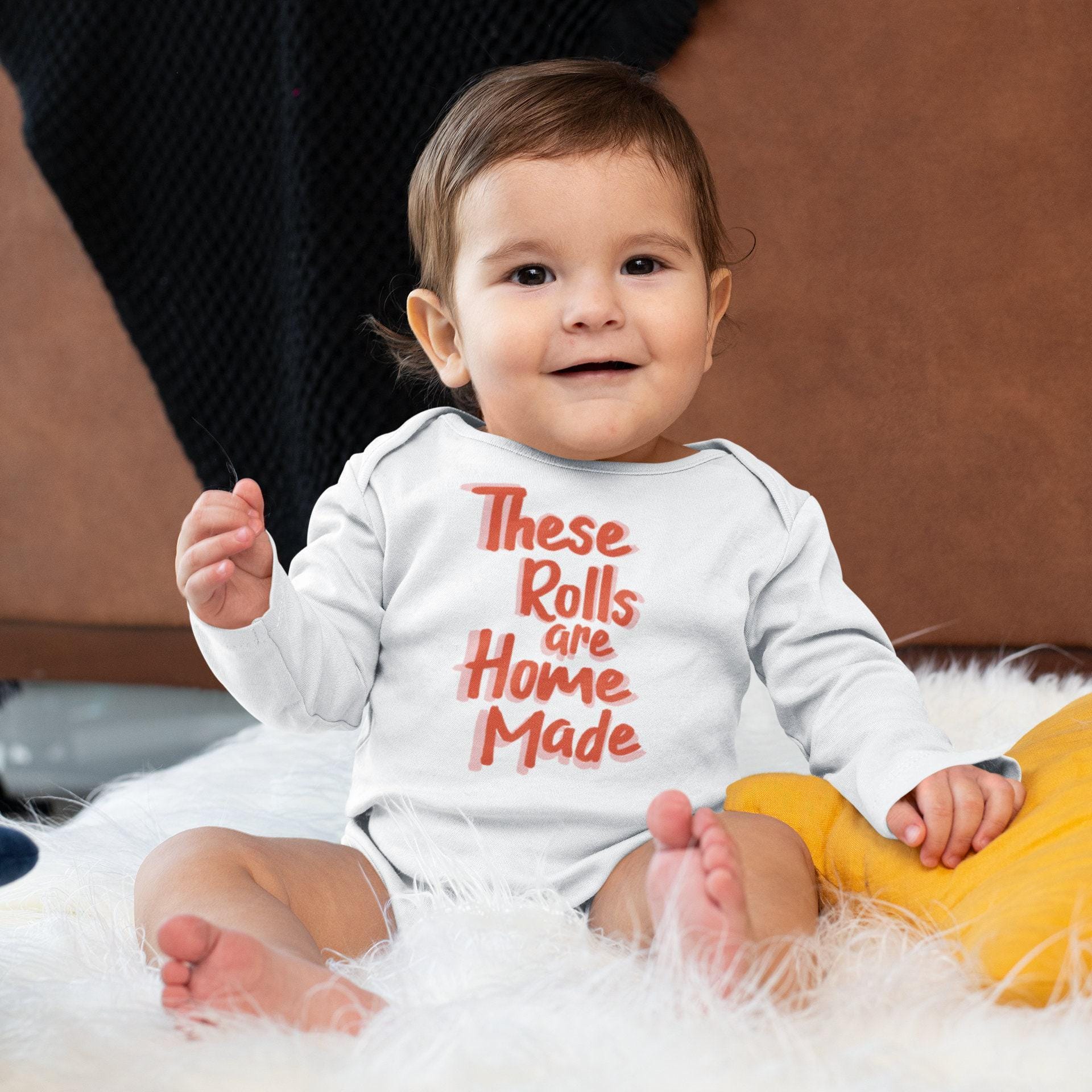 These Rolls Are Homemade Thanksgiving Onesie® product image 7