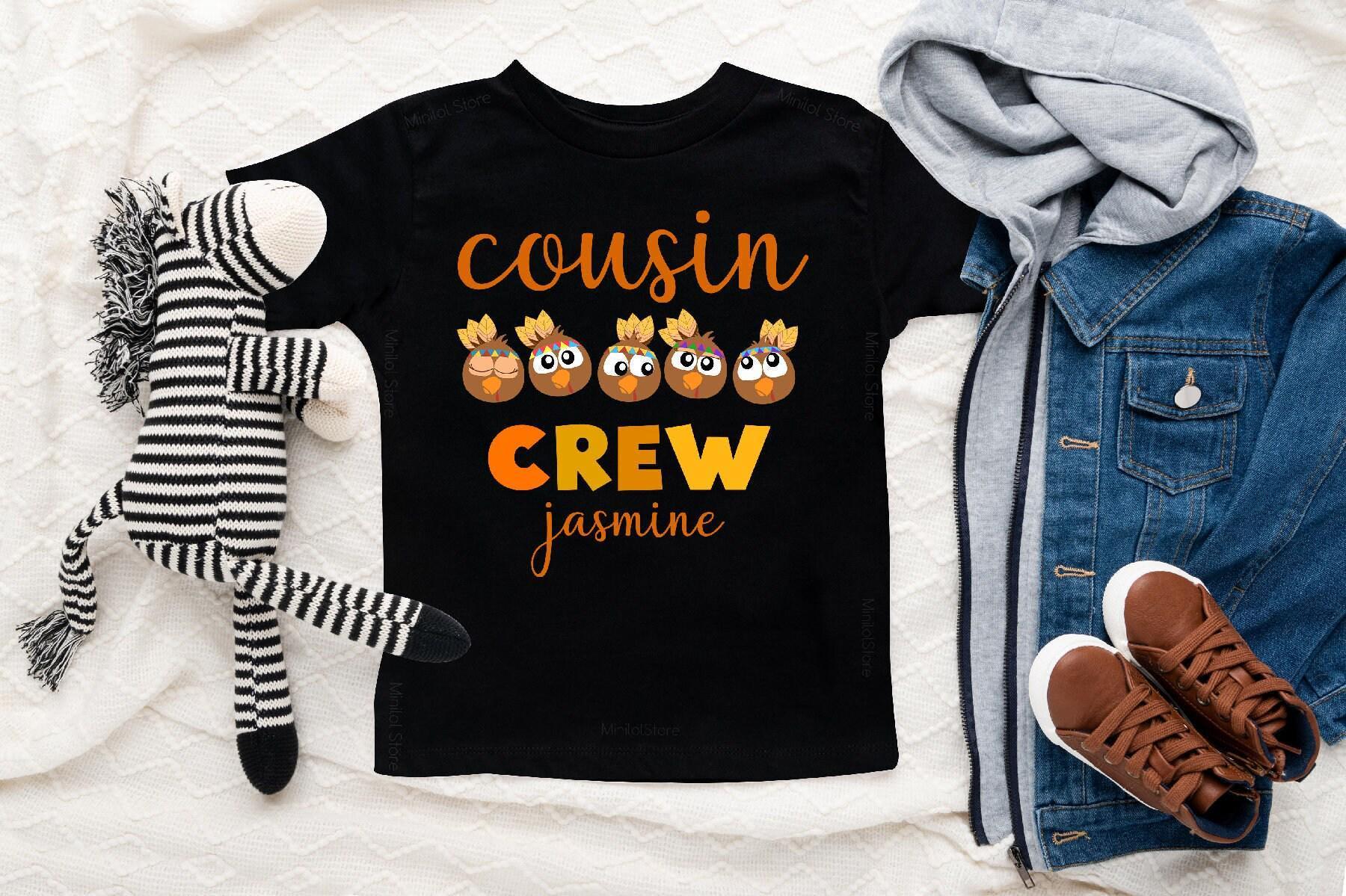 Personalized Cousin Crew Thanksgiving Shirt product image 3