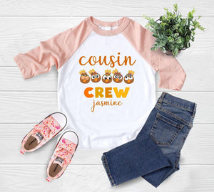 Personalized Cousin Crew Thanksgiving Shirt product image 5