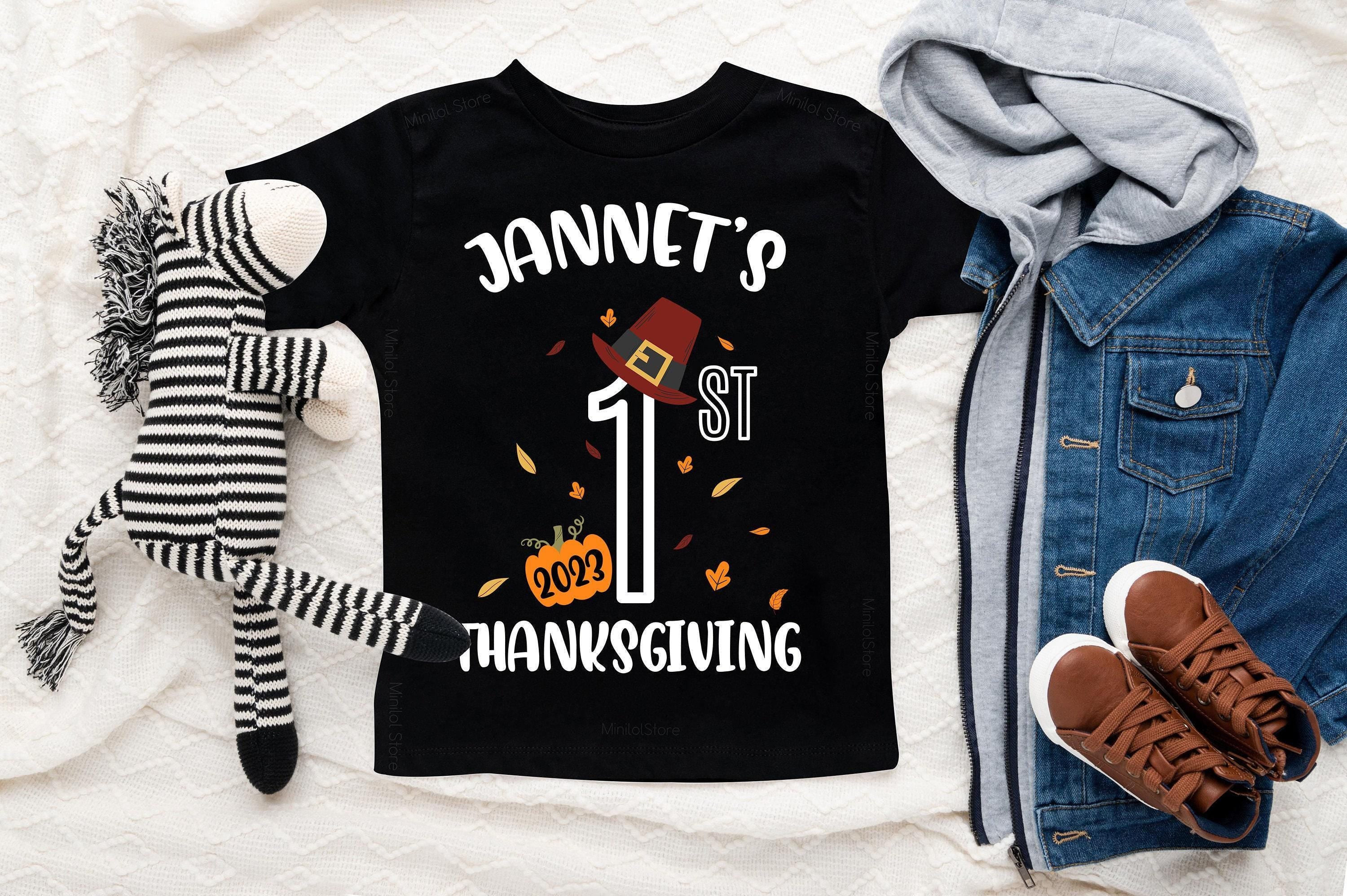 Personalized First Thanksgiving Baby Onesie® product image 4