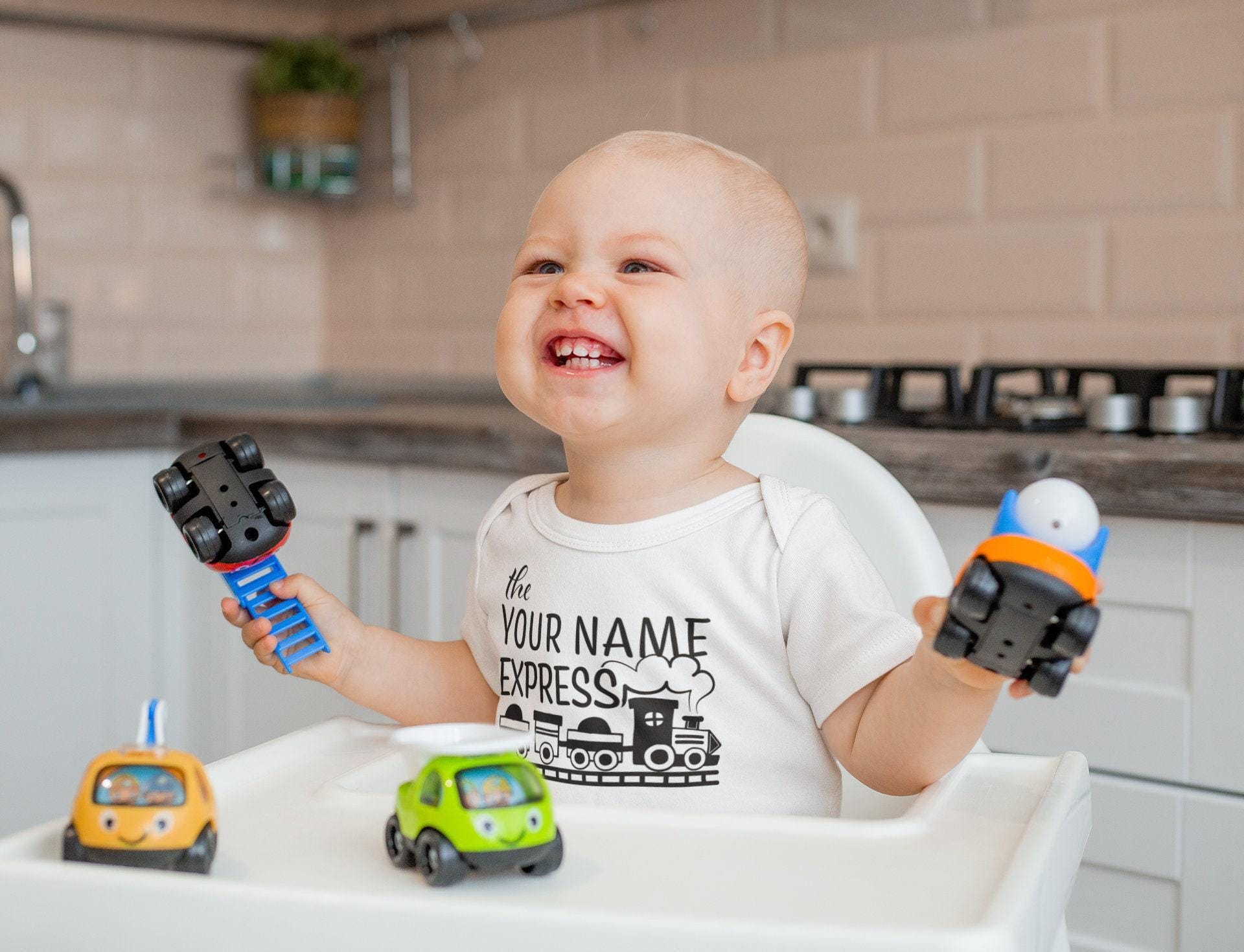 Personalized Train Birthday Kids Shirt birthday product image 7