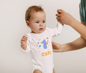 Outer Space First Birthday Shirt birthday product image 6