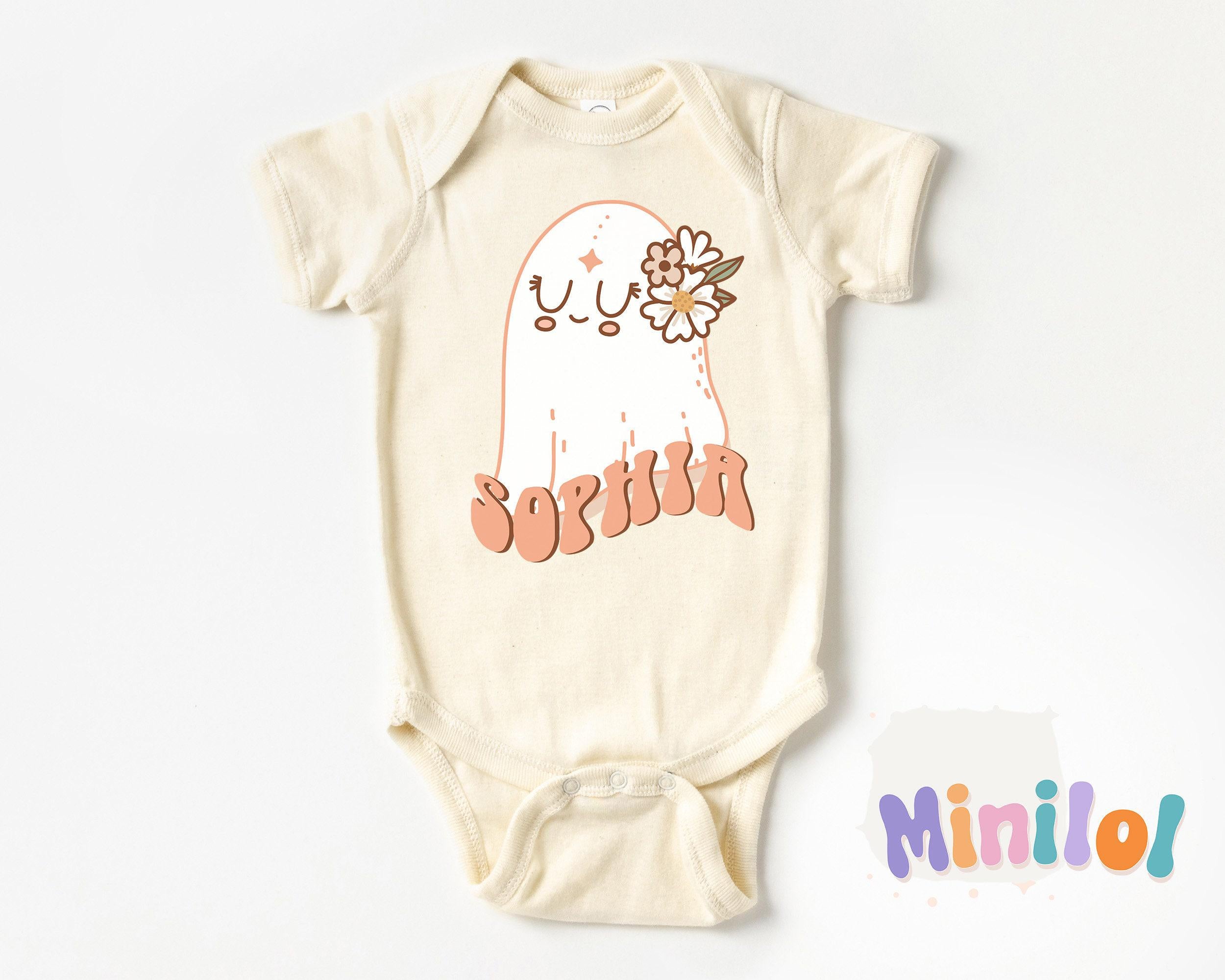 Personalized Cute Ghost Halloween Kids Shirt product image 2
