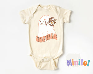 Personalized Cute Ghost Halloween Kids Shirt product image 2