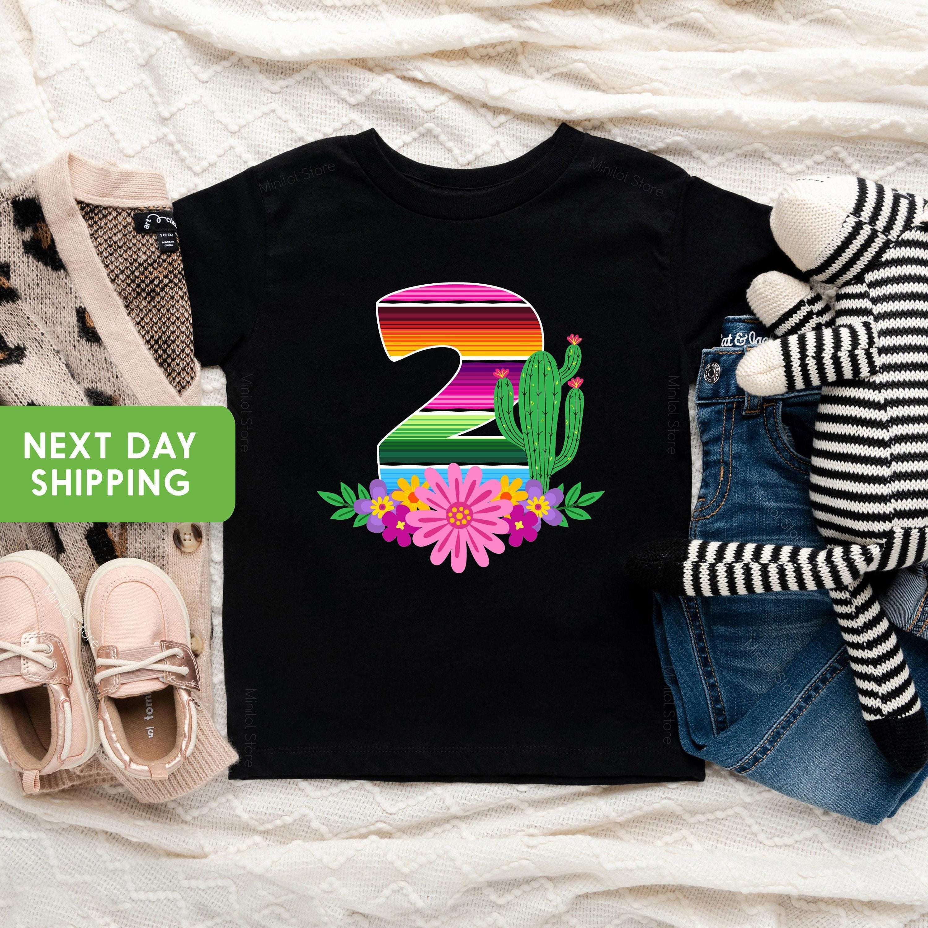 Fiesta Second Birthday Kids Shirt birthday product image 1