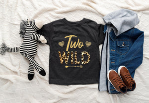 Two Wild Jungle Second Birthday Shirt birthday product image 4