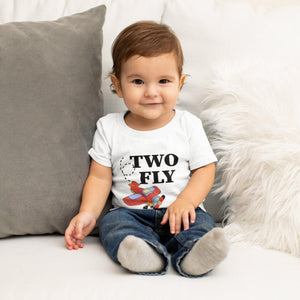 Two Fly Airplane Second Birthday Shirt birthday product image 7
