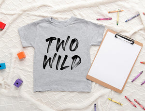Two Wild Baseball Second Birthday Shirt birthday product image 3