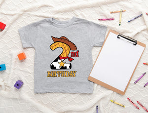 Cowboy Second Birthday Kids Shirt birthday product image 4