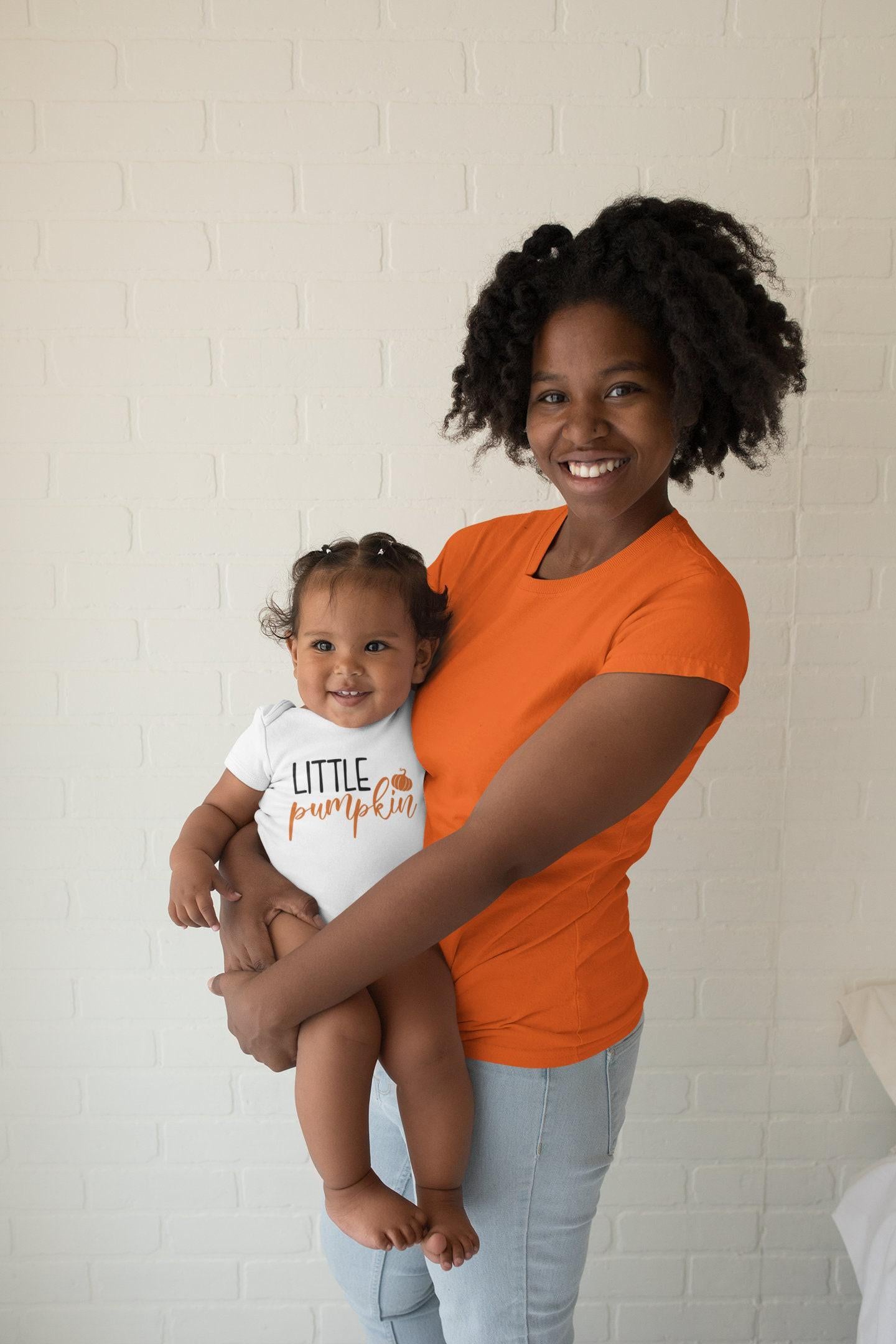 Alternate baby or kids garment view for Little Pumpkin Patch Fall Baby Onesie®