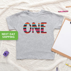 Serape Fiesta First Birthday Shirt birthday product image 4