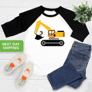 Construction Birthday Kids Shirt birthday product image 1