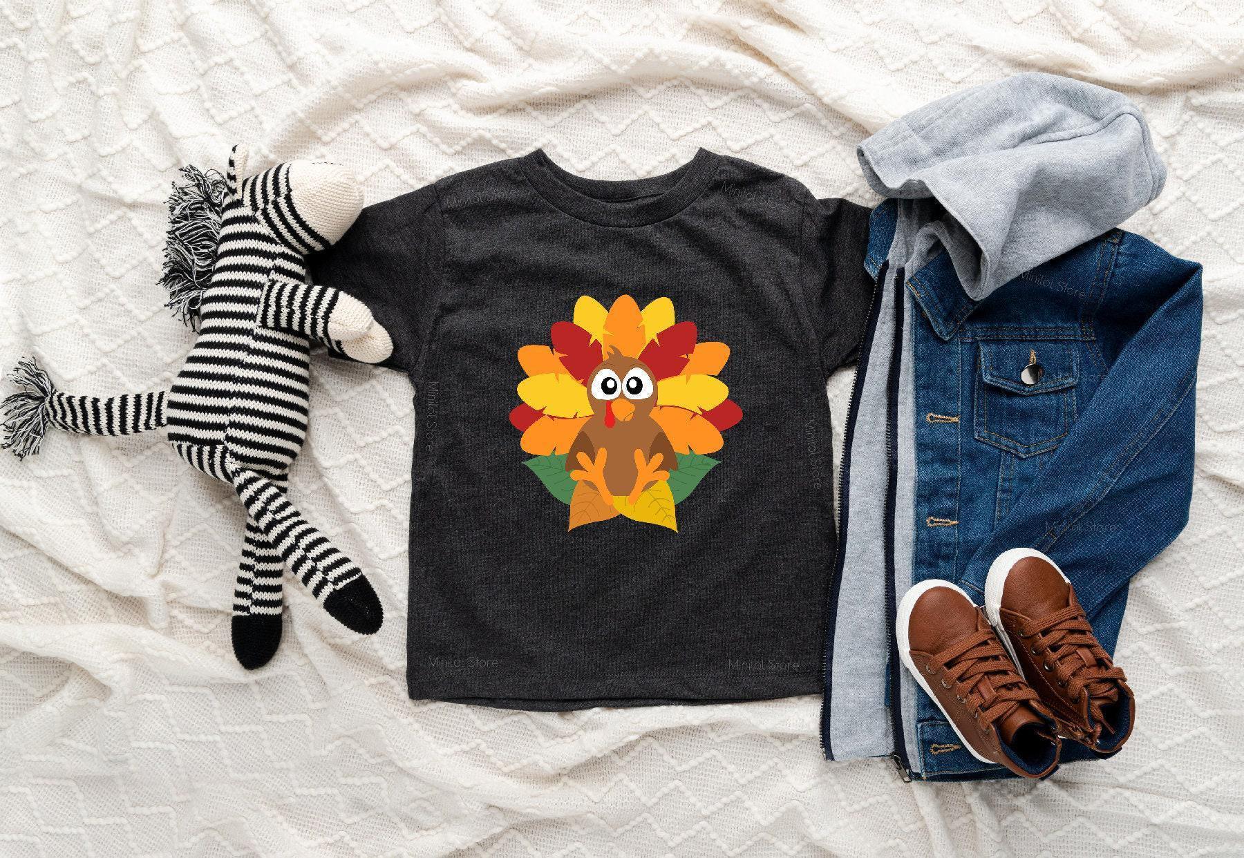 Lifestyle mockup featuring Little Turkey Fall Baby Bodysuit